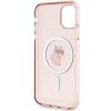 Karl Lagerfeld KLHMN61HFCCNOP iPhone 11 / Xr 6.1 różowy/pink hardcase IML Choupette MagSafe
